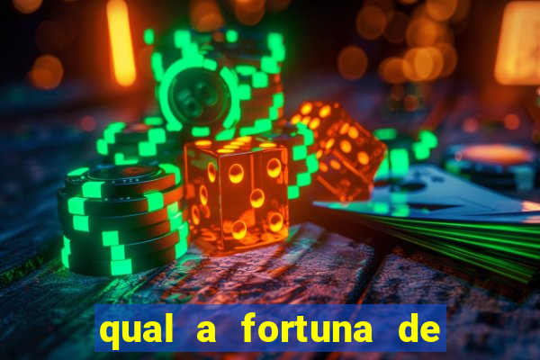 qual a fortuna de aloisio chulapa